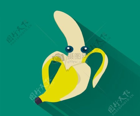 卡通版的香蕉