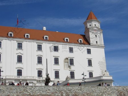 斯洛伐克旧城城堡