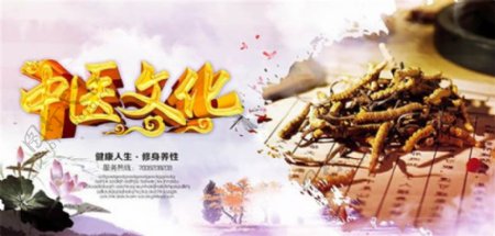 中医文化海报设计psd素材
