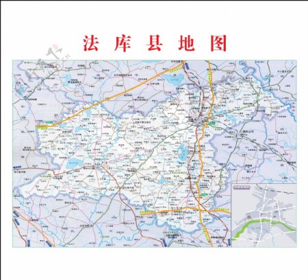 法库县地图法库地图