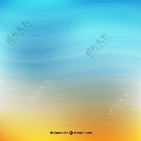 抽象海浪沙滩背景矢量素材图片