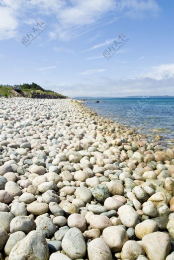 海边砾石