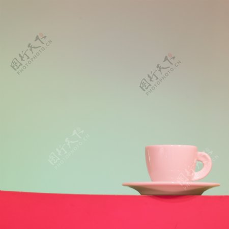 咖啡杯子摄影特写图片