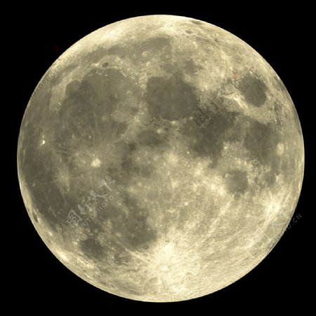 一轮月亮图片
