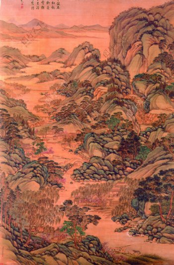 山水名画中国画古典藏画0012