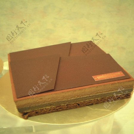 巧克力乐酷蛋糕图片