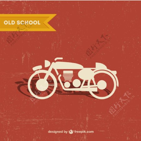 老式摩托车