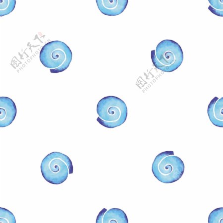 螺旋状海螺图片素材