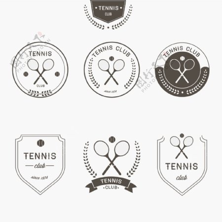 网球徽标