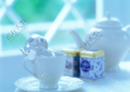 茶杯和茶壶图片