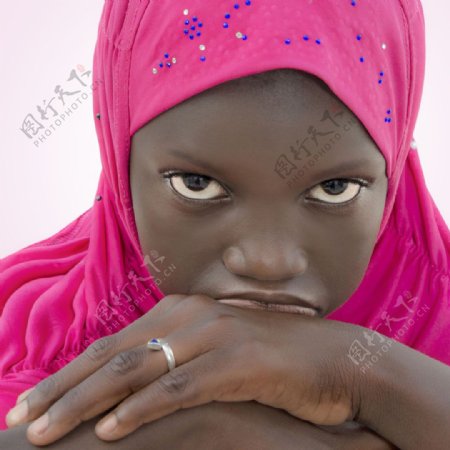 印度黑人小女孩图片