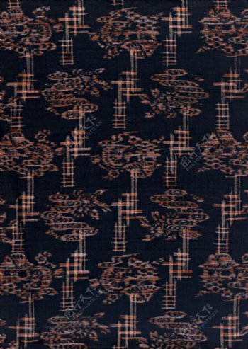 日式织布格纹