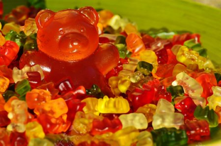 小熊水果软糖图片