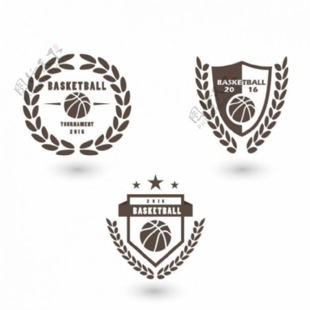 篮球标志模板设计
