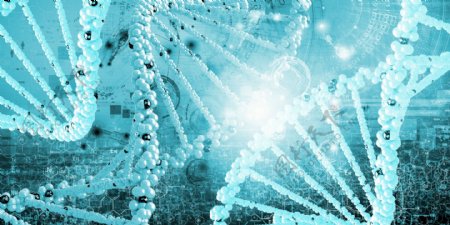 DNA科技背景图片