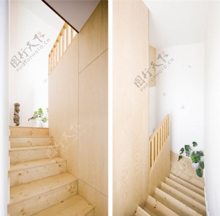 现代夹层楼梯间装修效果图