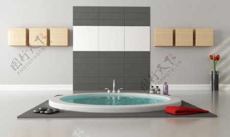 现代风格浴室装修设计图片
