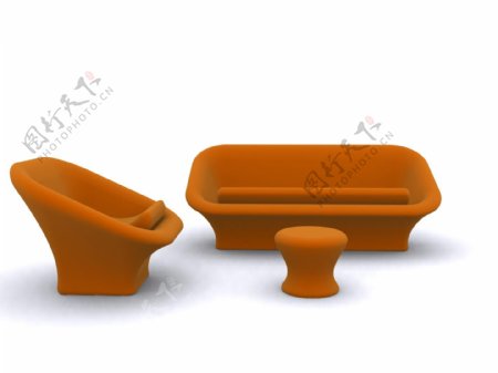 室内家具之沙发0033D模型
