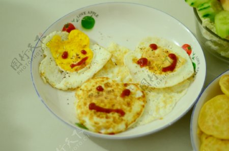 DIY煎鸡蛋图片