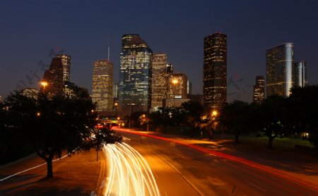 唯美城市夜景图片