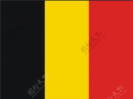 矢量比利时国旗