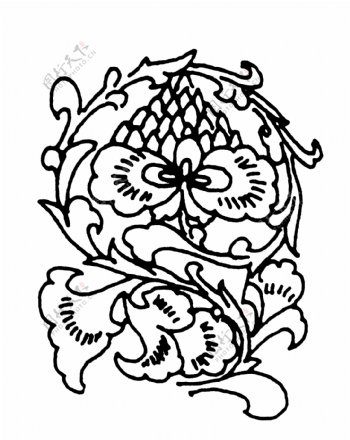 花鸟图案两宋时代图案中国传统图案082