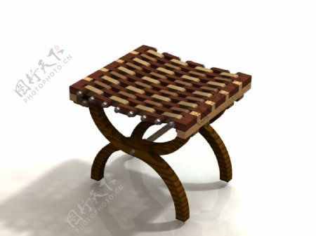 木链的椅子