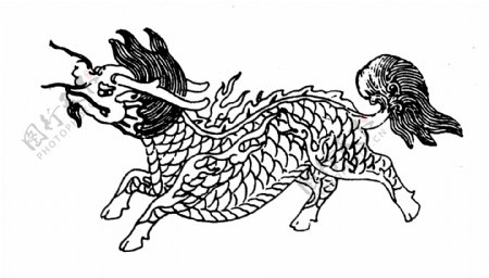 动物图案元明时代图案中国传统图案23