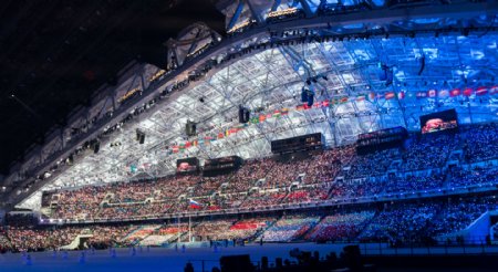 奥运会开幕现场图片