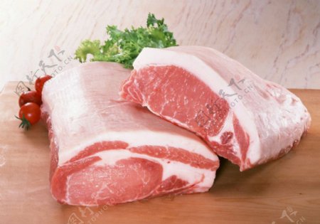 新鲜猪肉图片