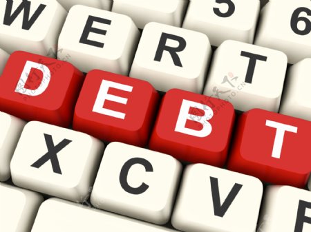 债务意味着责任或财务义务的钥匙