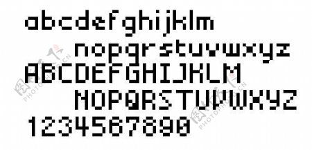 BMminiA8像素字体