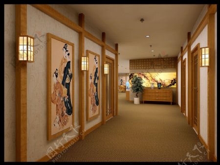 走廊日式