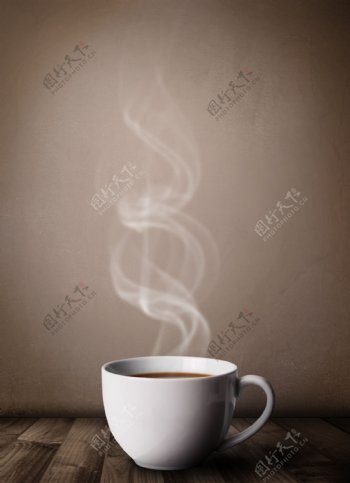 咖啡与蒸汽图片
