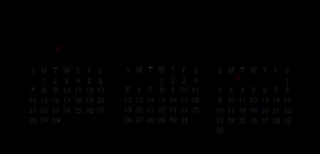 可定制的2014日历