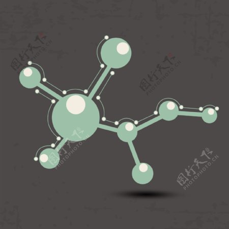 分子结构图标