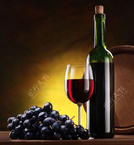 新鲜葡萄与葡萄酒
