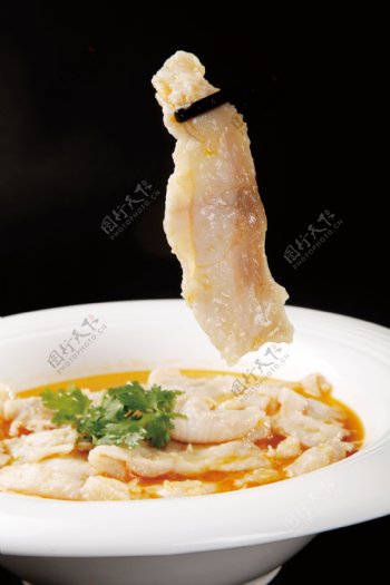 海派酸汤鱼片图片