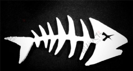 鱼刺3D打印模型
