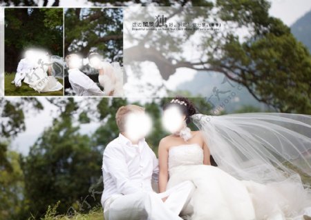 婚纱摄影相册模板
