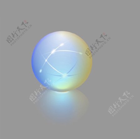 透明魔幻水晶球