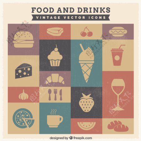 食物和饮料图标