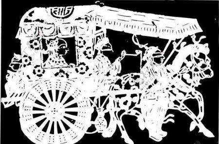 清代下版画装饰画中华图案五千年矢量AI格式1243