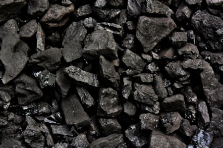 黑色的煤碳图片
