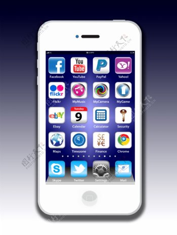 高清iphone苹果手机背景图片下载