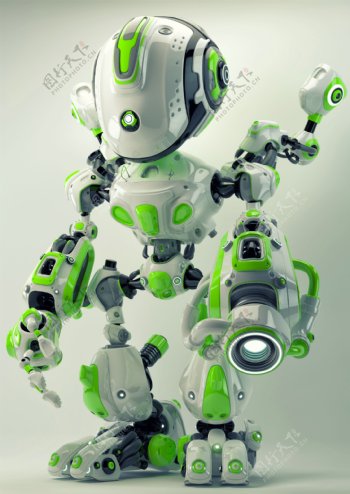 未来科技机器人素材jpg超清图
