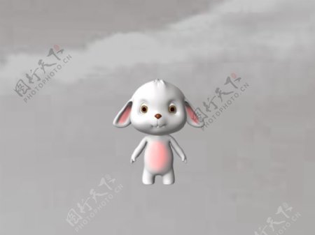 3D模型兔子