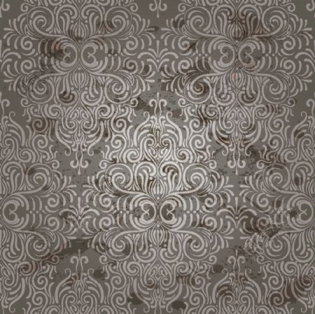 Grunge纹理绘制螺旋线的背景
