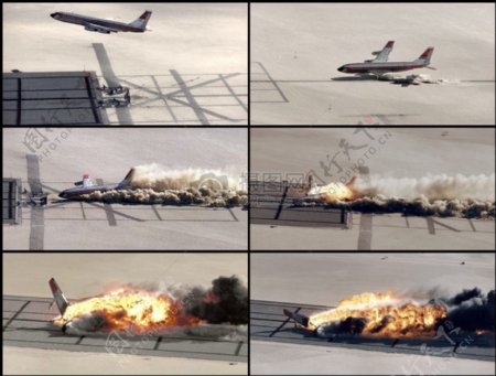 飞机失事的照片分析图