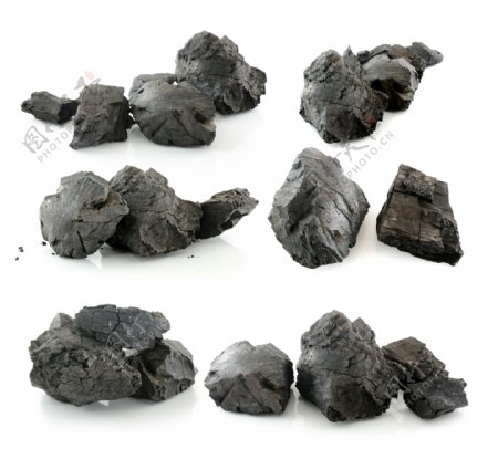 成块的煤碳图片